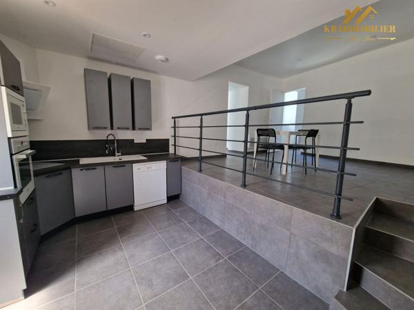 Maison mitoyenne 1 côté à louer, 3 pièces - Flaviac 07000