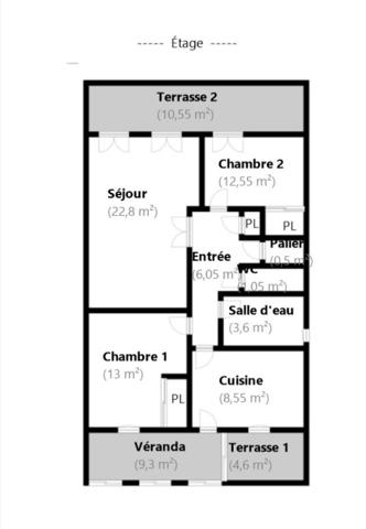 A vendre Maison individuelle 113 m² avec jardin, grand garage et fort potentiel  Marseille 10e