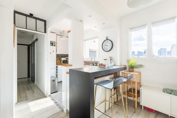 Exclusivité ERA Bécon - Superbe appartement 3 pièces lumineux à Courbevoie
