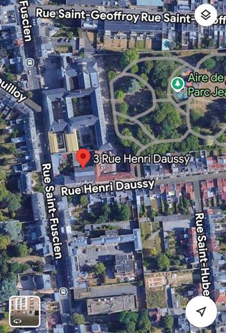 Amiens (80000) Bel appartement T3 de 85,84 m² avec cave, garage et parking rue Henri Daussy à AMIENS