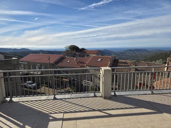 Maison de village avec toit-terrasse et vue mer – Giuncheto Giuncheto (20100)