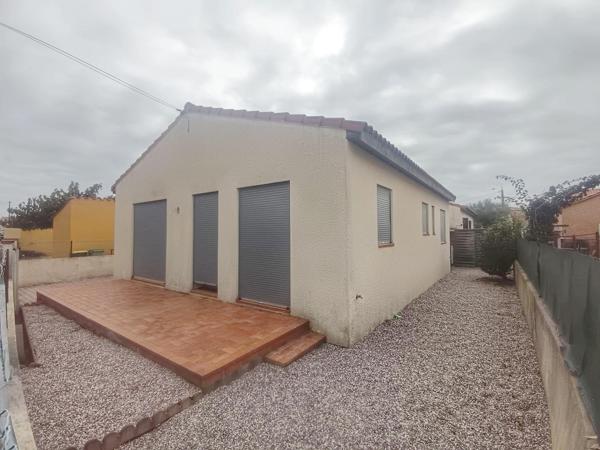 Villa plain-pied en bord de mer.