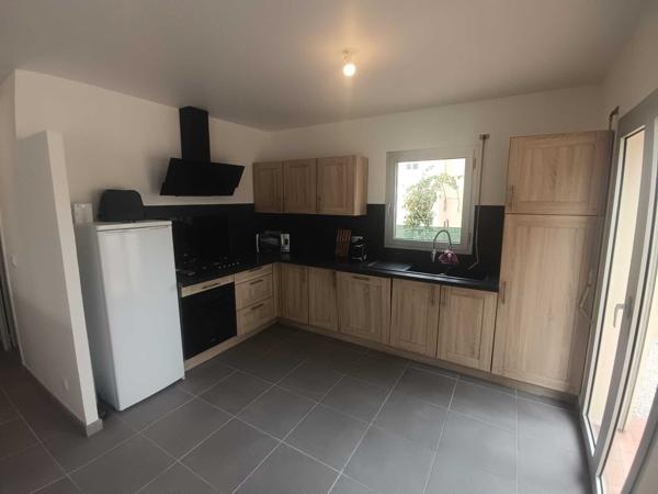 Villa plain-pied en bord de mer.