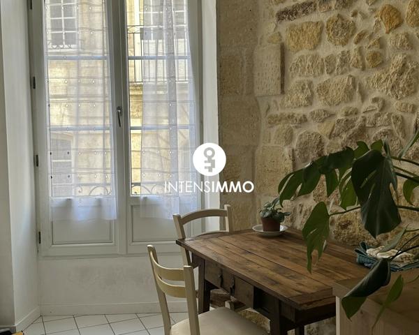 Appartement 2 pièces - 44m² - Bordeaux - Saint Paul 888 € f t