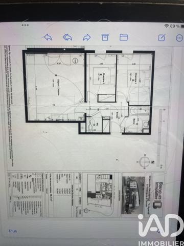 Appartement à vendre 3 pièces 59 m² Villenave-d'Ornon