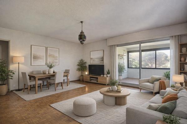 Marseille (13009) Résidence le floralia, grand appartement T379m2 avec balcon, véranda et parking