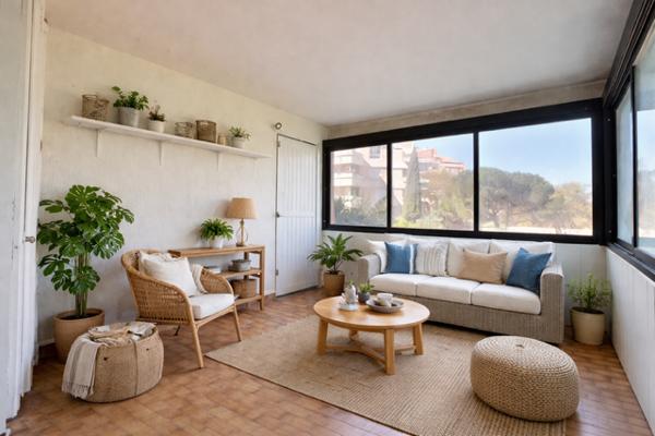 Marseille (13009) Résidence le floralia, grand appartement T379m2 avec balcon, véranda et parking