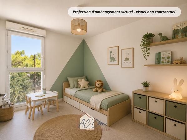 MARSEILLE 13013 – DOMAINE DES FLEURS – T4 DE 78 M² – TERRASSE PLEIN SUD + 2 PARKINGS EN SOUS-SOL EN SUS