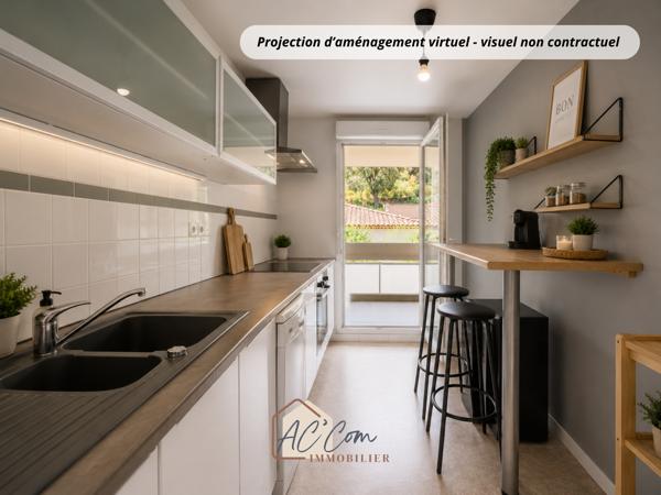 MARSEILLE 13013 – DOMAINE DES FLEURS – T4 DE 78 M² – TERRASSE PLEIN SUD + 2 PARKINGS EN SOUS-SOL EN SUS