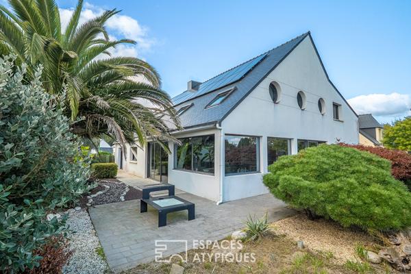 Maison loft d’architecte avec ascenseur et prestations haut de gamme