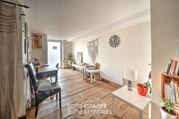 Propriété unique au style loft