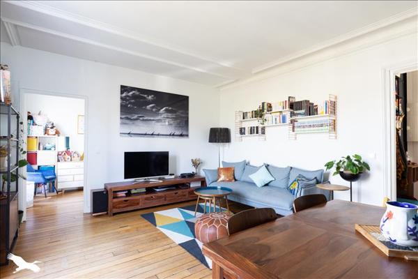 Appartement 575 000 € Clichy 3 p 63 m² DPE F