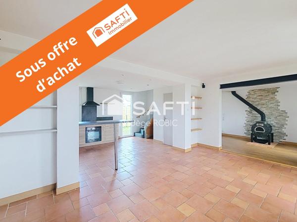 Maison, 3 chambres, Seiches sur Le Loir
