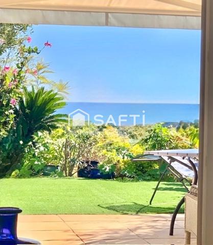 Villa 86 m2 dans un cadre arboré et serein avec vue mer exceptionnelle