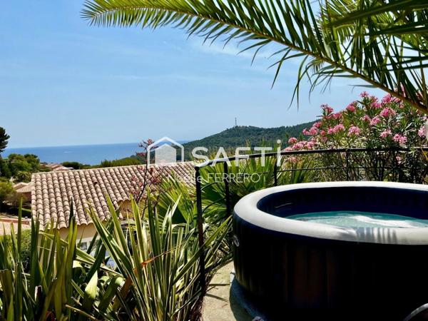 Villa 86 m2 dans un cadre arboré et serein avec vue mer exceptionnelle