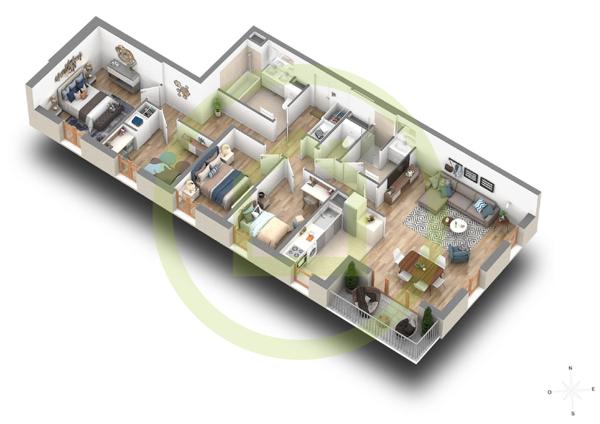 Appartement à ENGHIEN LES BAINS (95880)