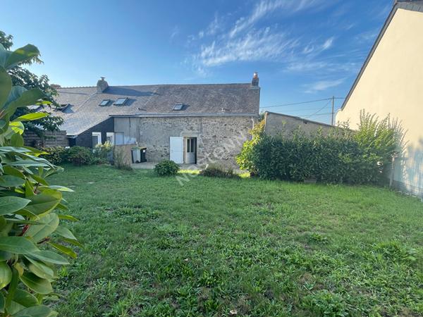 Orvault Moncellier, En vente ! Proche Bourg, maison type longère, 3 chambres, jardin avec appentis. Audit disponible.