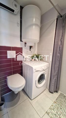 Appartement meublé -1 chambre - jardin terrassé - place de parking - piscine - tennis