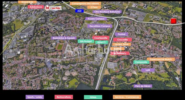 Dernière opportunité : Le Recueil disposant de surfaces de Bureaux à louer - Villeneuve d'Ascq