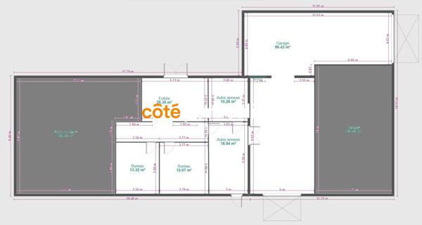 Location Local commercial175 m² - PORTET SUR GARONNE (31120)