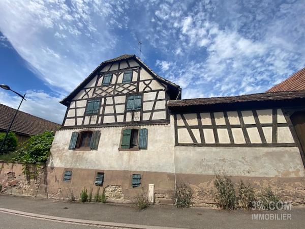 3%.COM Grand corps de ferme à rénover  Hochfelden (67270)