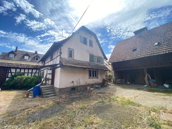 3%.COM Grand corps de ferme à rénover  Hochfelden (67270)