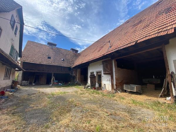 3%.COM Grand corps de ferme à rénover  Hochfelden (67270)