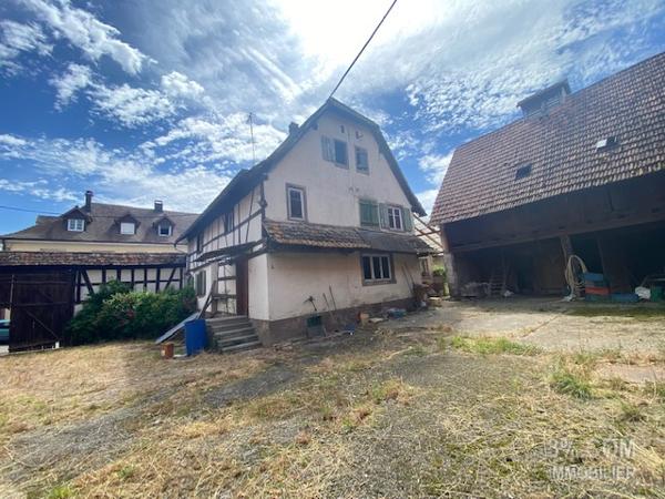 3%.COM Grand corps de ferme à rénover  Hochfelden (67270)