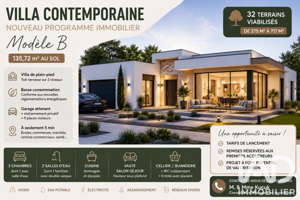 Maison à vendre 6 pièces 135,72 m² Saraz