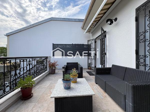 Charmante maison 4 chambres, au calme, avec terrasses et jardin exposés Sud, DPE C