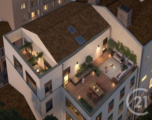 appartement à vendre  4 pièces - 86,67 m2 LYON - 69007