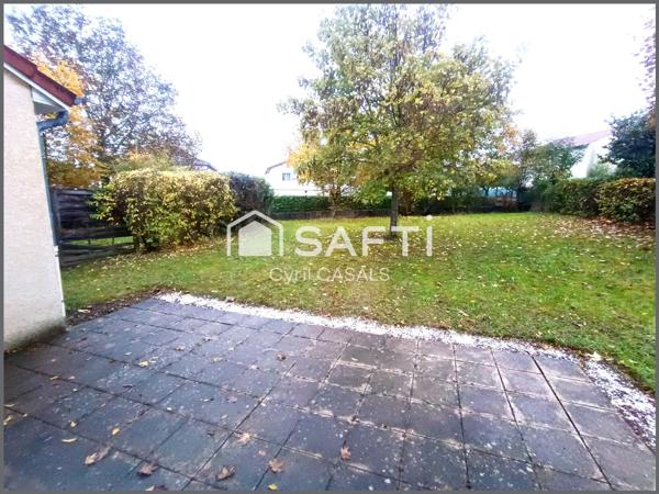 Pavillon T5  101 m2 sur un terrain clos de 458 m2