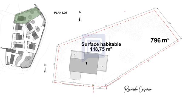 Maison indépendante à Concarneau 5 pièces 118.75 m2