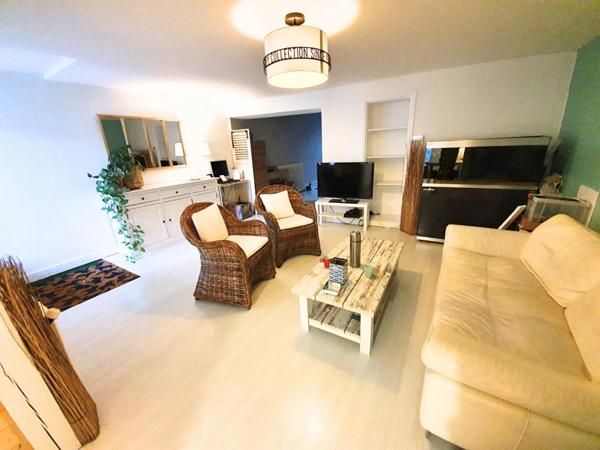 Maison de ville  4 pièce(s) 93 m2 , 3 chbres et jardin