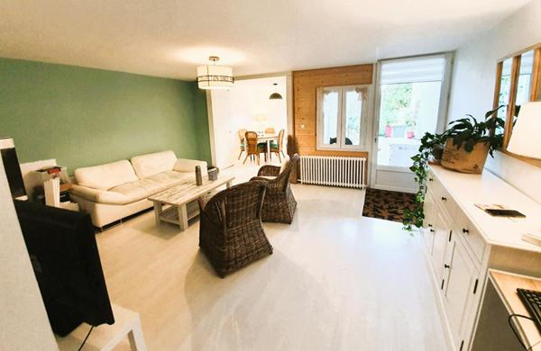 Maison de ville  4 pièce(s) 93 m2 , 3 chbres et jardin