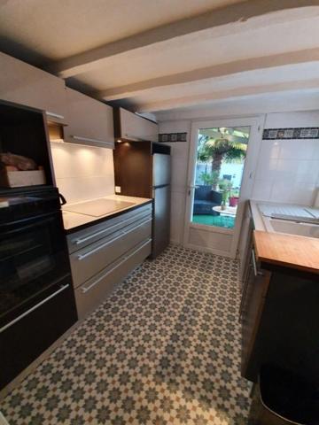 Maison de ville  4 pièce(s) 93 m2 , 3 chbres et jardin