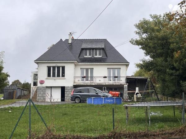 BAUD - Maison en RDC surélevé en campagne accès facile RN24