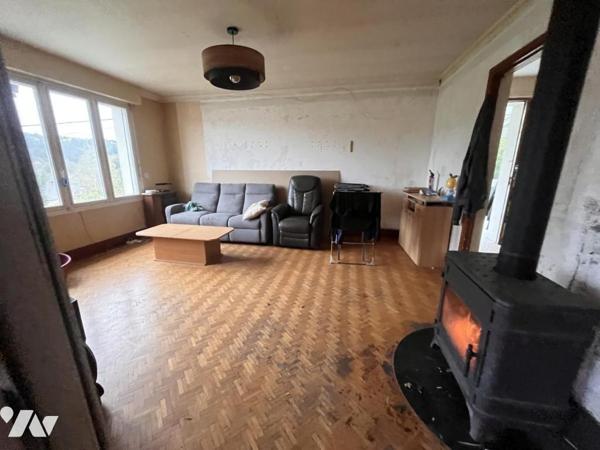 BAUD - Maison en RDC surélevé en campagne accès facile RN24