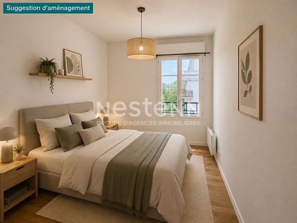 Appartement quartier Ecole vétérinaire 3P 55 m2:balcon,parking