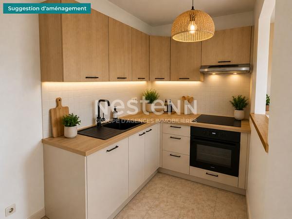 Appartement quartier Ecole vétérinaire 3P 55 m2:balcon,parking