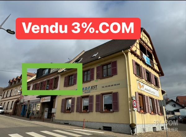 3%.COM Très beau F3 avec grande terrasse Truchtersheim (67370)