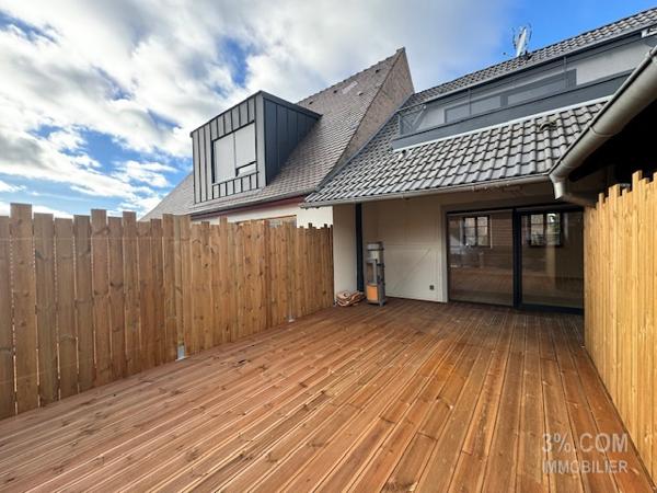 3%.COM Très beau F3 avec grande terrasse Truchtersheim (67370)