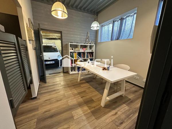 Bureaux avec terrain 394 m², projet habitation possible