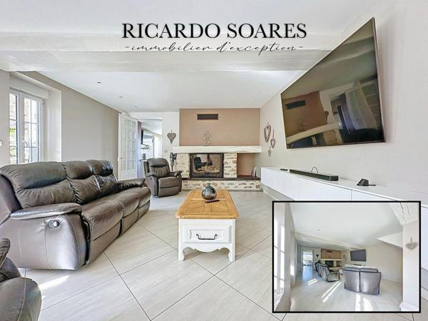 DEMEURE D'EXCEPTION / 500m2 / 4 SUITES / PISCINE / SALLE DE JEUX / TERRAIN 2700m2