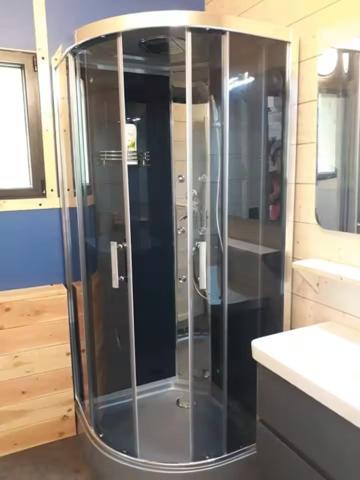 Maison à ossature bois en pleine nature