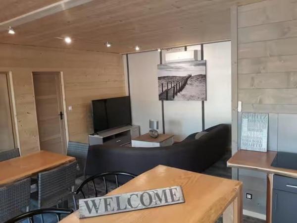 Maison à ossature bois en pleine nature