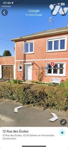 Bohain en vermandois - 4ch - jardin - garage