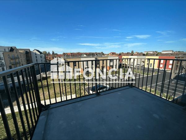 Location Studio 37.11 m² - 2 AVENUE MARC SANGNIER PORTE B207 Armentieres 59280