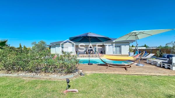 Superbe villa au calme - jardin arboré - piscine
