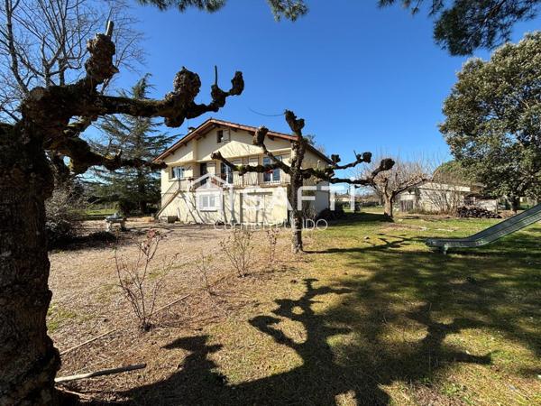 Spacieuse maison en campagne : 4 chambres, jardin arboré, garage et dépendances